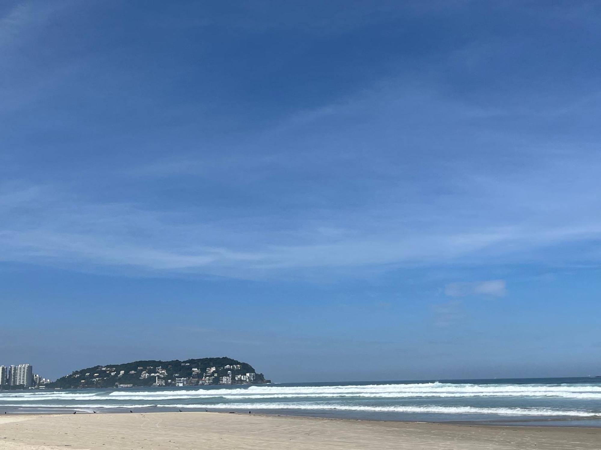 Apto “Aconchego” Praia Da Enseada กัวรูจา ภายนอก รูปภาพ